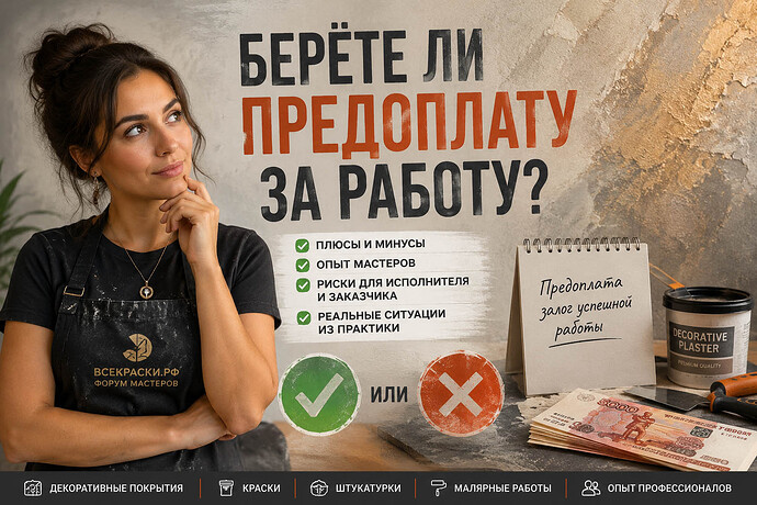 предоплата