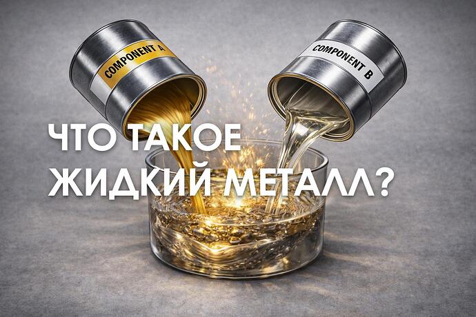 Настоящий жидкий металл из чего состоит система и как работает технология