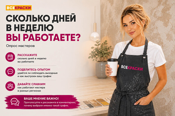 Сколько дней в неделю вы работаете